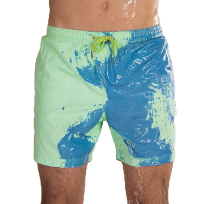 Seafyn™ Magical Change Color Beach Shorts - Men