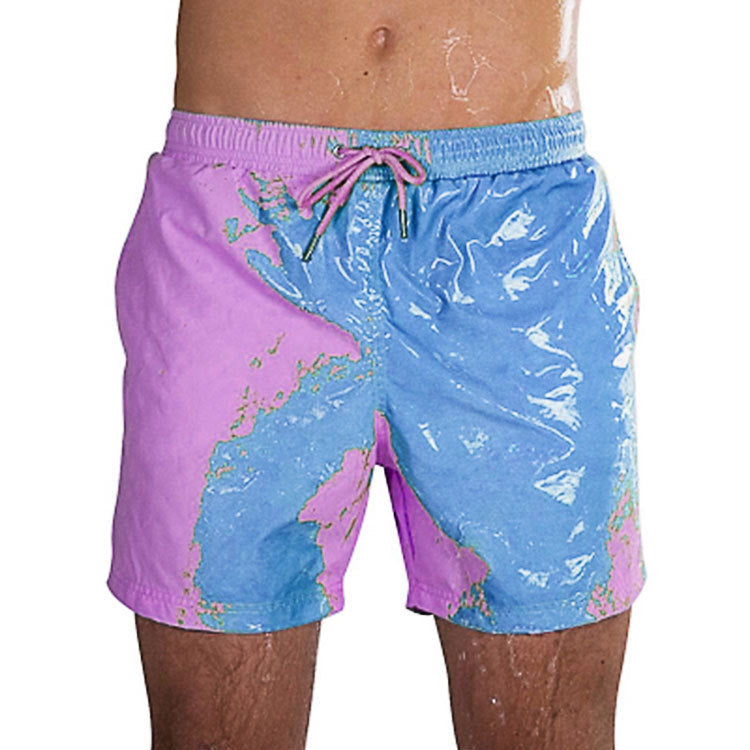 Seafyn™ Magical Change Color Beach Shorts - Men