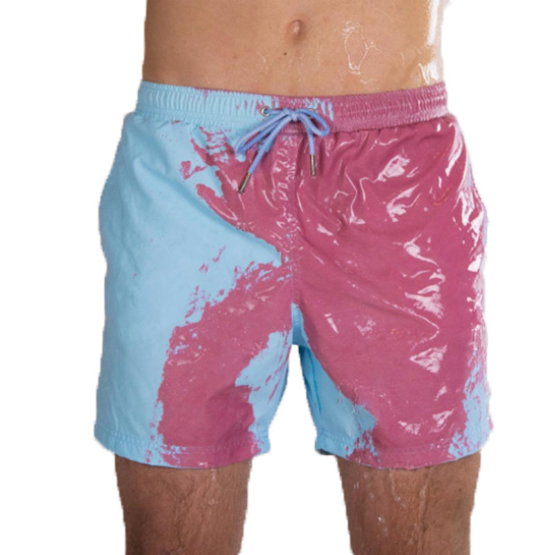 Seafyn™ Magical Change Color Beach Shorts - Men