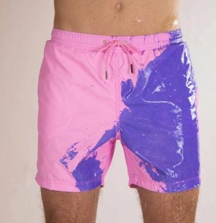 Seafyn™ Magical Change Color Beach Shorts - Men